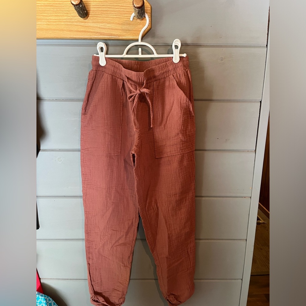 Jolt linen gauze pants